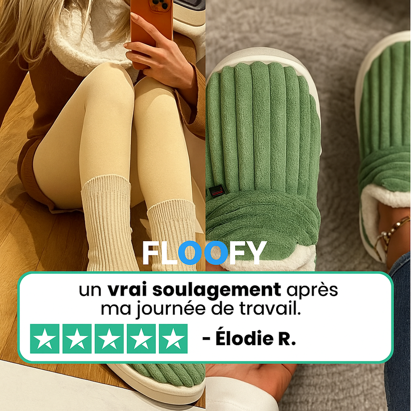 Floofy — Transformez la fatigue en douceur.